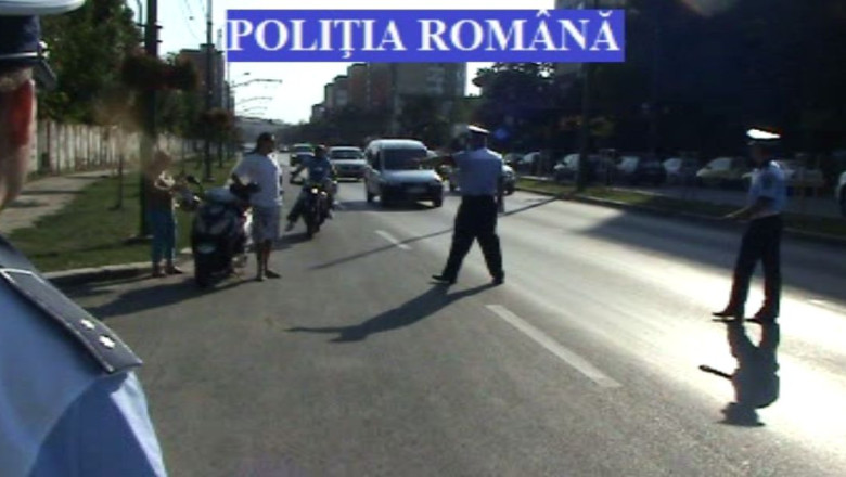 Razie printre motociclisti. Politistii incearca sa puna capat curselor ilegale din Timisoara Imagine