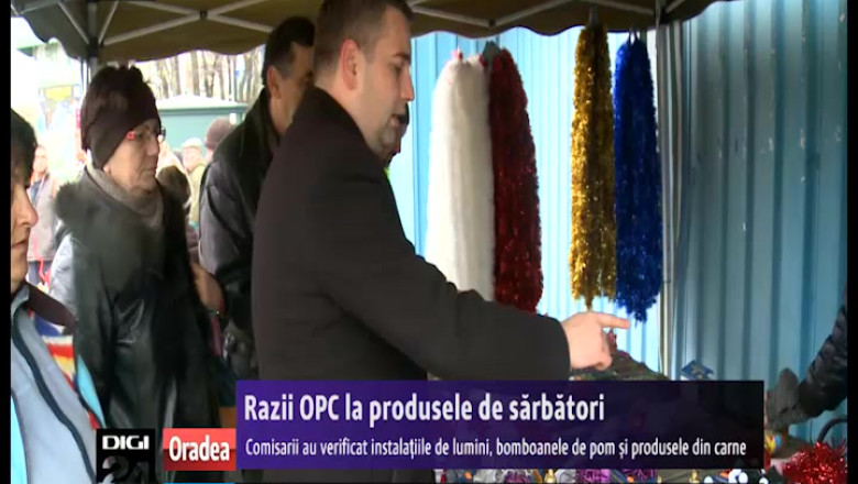 Razii OPC prin piete, la produsele de sarbatori Imagine