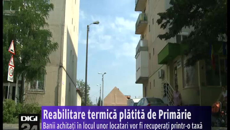 Reabilitare termica platita de Primarie Imagine