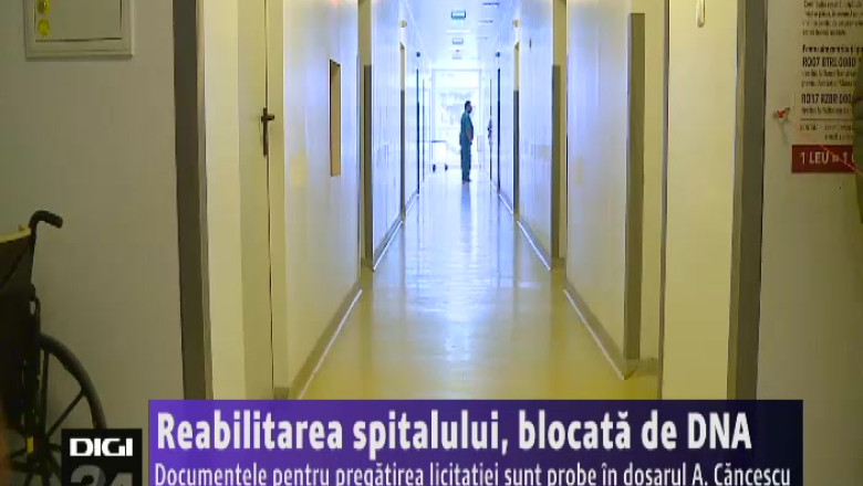 Reabilitarea spitalului, blocata de DNA Imagine