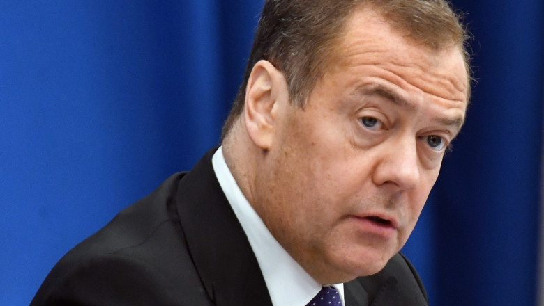 Reactia ironica a SUA dupa ce Medvedev a amenintat cu „distrugerea completa” a guvernului ucrainean Imagine