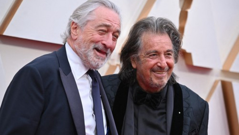Reactia lui Robert De Niro cand a aflat ca Al Pacino va deveni din nou tata la 83 de ani Imagine