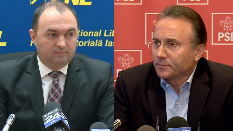 Reactiile lui Gheorghe Nichita si Cristian Adomnitei dupa comunicarea rezultatelor oficiale Imagine