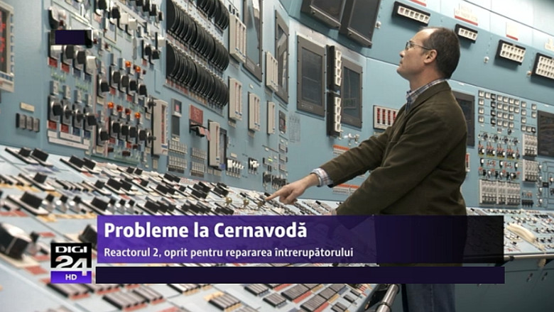 Reactorul 2 de la Cernavoda, deconectat pentru reparatii a doua oara intr-o luna Imagine