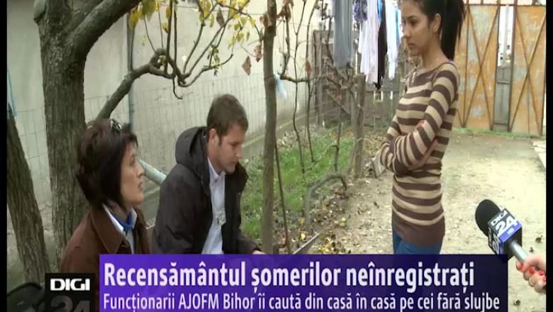 Recensamantul somerilor neinregistrati. Functionarii AJOFM Bihor ii cauta din casa in casa pe cei fara slujbe Imagine