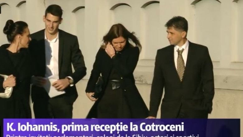 Receptie la Cotroceni. Simona Halep si Victor Rebengiuc, printre invitati Imagine