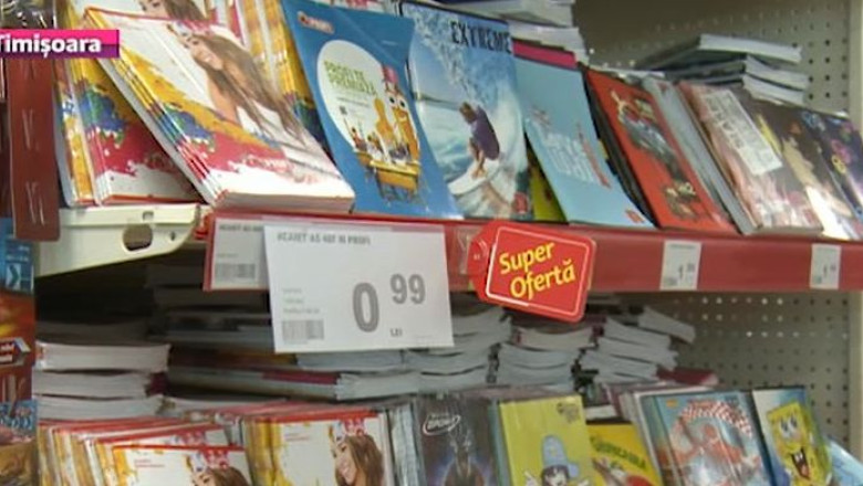 Rechizitele, la oferta inca din august. Un ghiozdan complet echipat costa 120 de lei Imagine