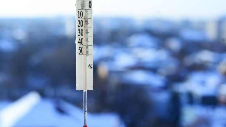 Record de temperatura negativa la Miercurea Ciuc: Minus 11,6 grade in aceasta dimineata Imagine