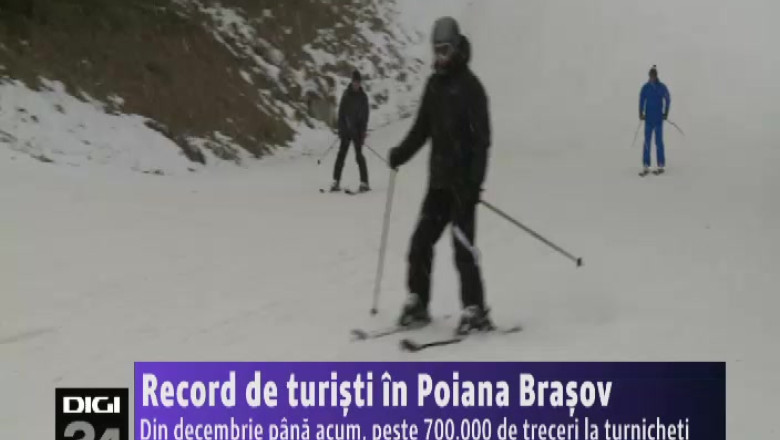 Record de turisti in Poiana Brasov Imagine