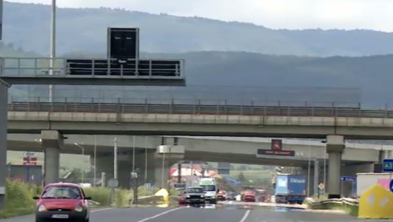 Record de viteza pe A3. Un sofer a fost prins cu 224 km/h Imagine