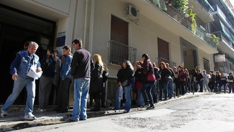 Record in UE. Grecia, cel mai ridicat somaj Imagine