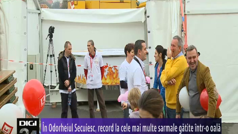 Record la cele mai multe sarmale gatite intr-o oala Imagine