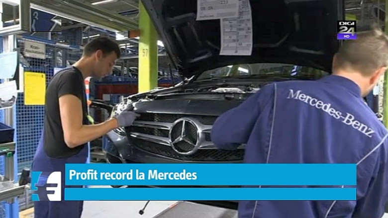 Recorduri la Mercedes in 2013. Cum a obtinut Daimler 9 miliarde de euro profit Imagine