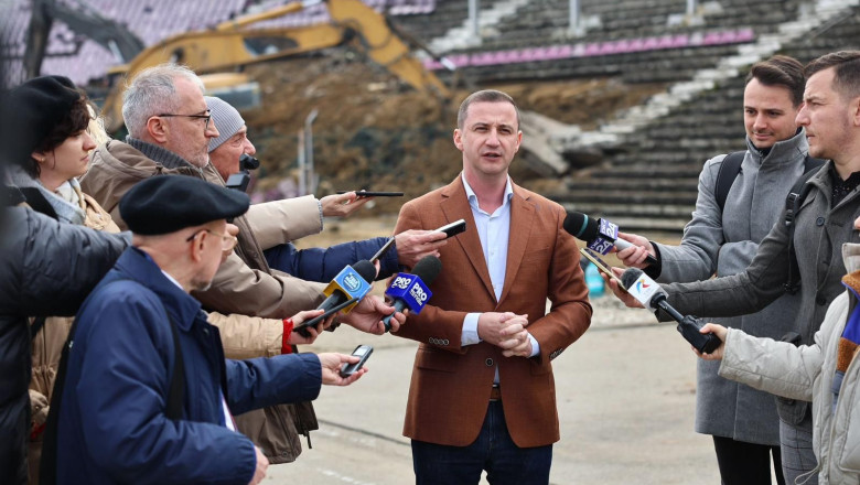 Reducerea cheltuielilor ar putea periclita construirea noului stadion din Timisoara. Precizarile lui Alfred Simonis Imagine