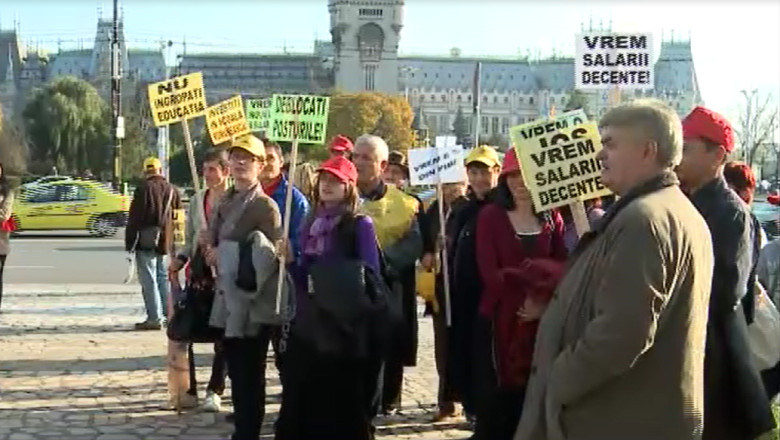 Referendum pentru greva in Invatamant Imagine