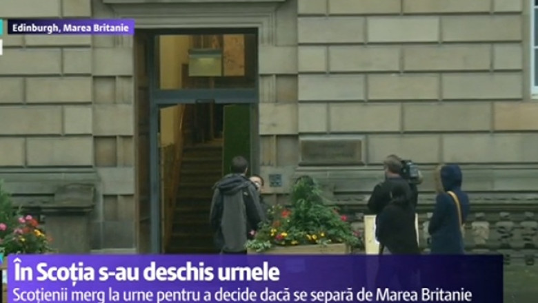 REFERENDUM SCOTIA. Votul a inceput, politia este in stare de alerta Imagine