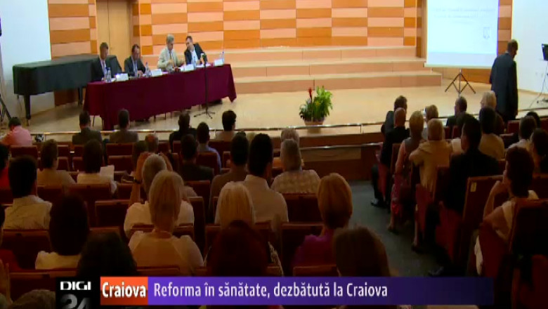 Reforma in sanatate, dezbatuta la Craiova Imagine