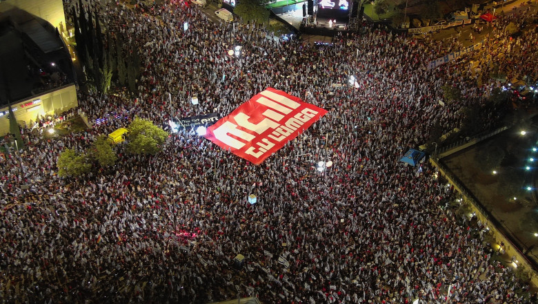 Reforma judiciara sustinuta de Netanyahu, care a scos mii de israelieni in strada, a fost anulata de Curtea Suprema Imagine