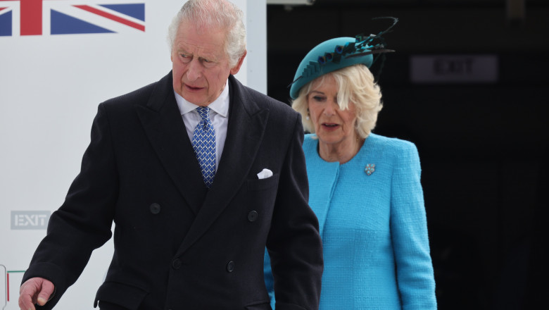 Regele Charles a ajuns in Germania, in prima vizita de cand a devenit monarh. Vizita programata anterior, in Franta, a fost anulata Imagine