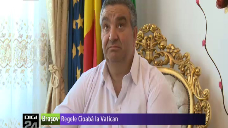 Regele Cioaba, la Vatican Imagine