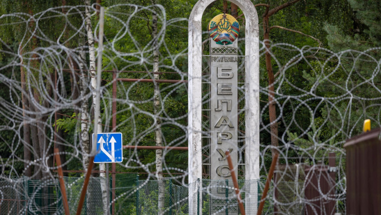 Regimul lui Lukasenko a trimis mii de migranti ilegali la granita cu Polonia Imagine