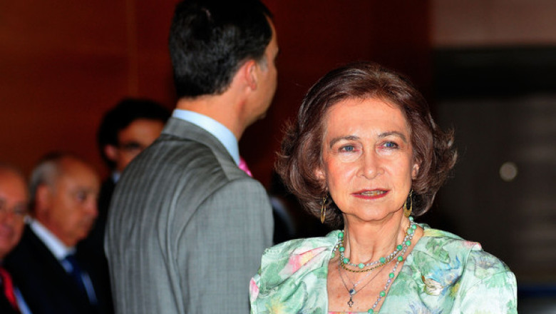 Regina Spaniei, intampinata cu huiduieli la un spectacol de muzica clasica  Imagine