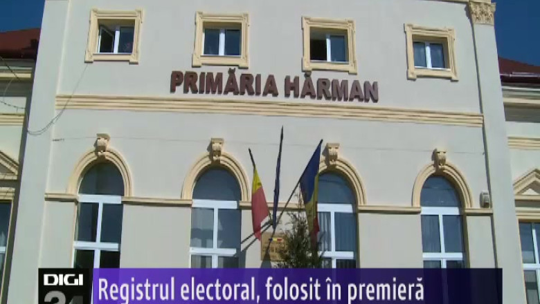Registrul electoral, folosit in premiera Imagine