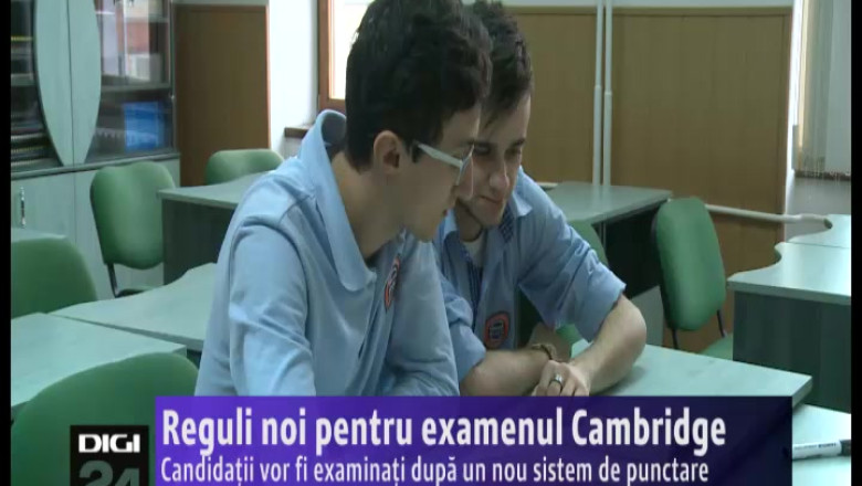 Reguli noi pentru examenul Cambridge. Candidatii vor fi examinati dupa un nou sistem de punctare Imagine