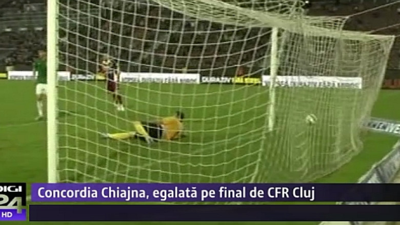 Remiza cu regrete. Concordia Chiajna, egalata pe final de CFR Cluj: 1-1 Imagine