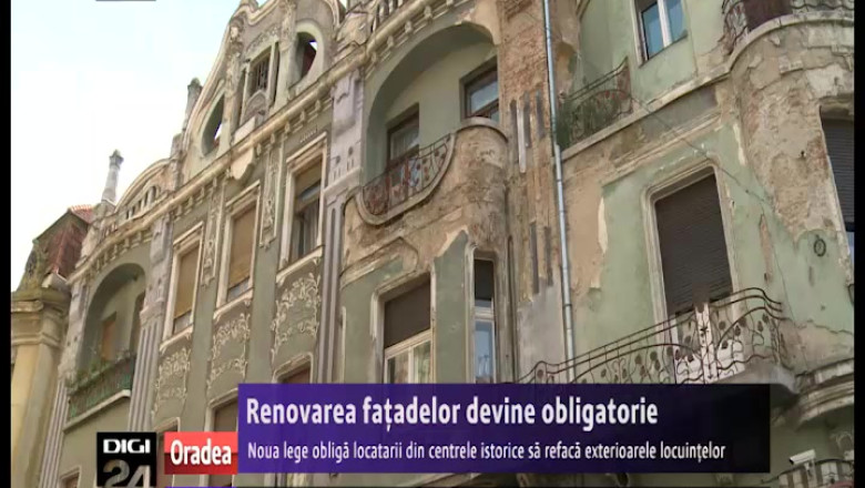 Renovarea fatadelor devine obligatorie. Noua lege obliga locatarii din centrele istorice sa refaca exterioarele locuintelor Imagine
