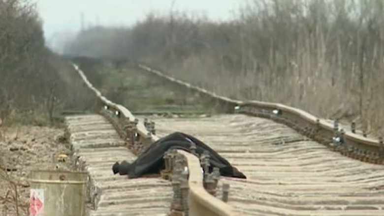 Reparatii la calea ferata cu probleme de la marginea Timisoarei Imagine