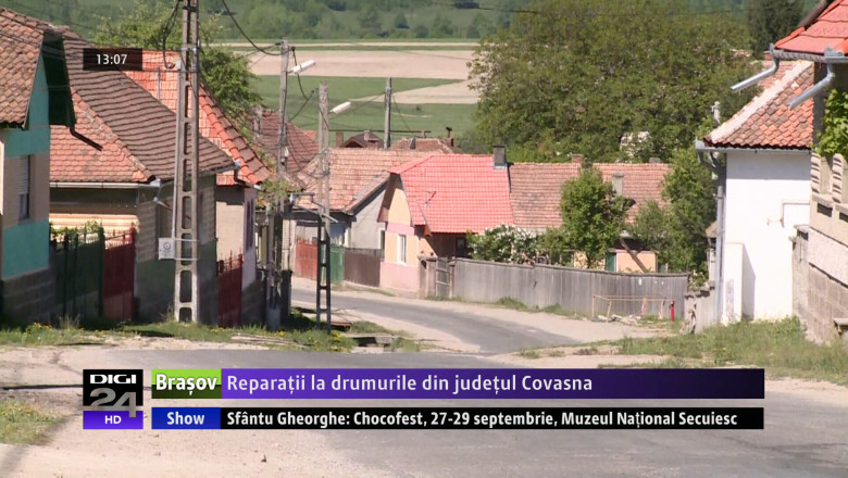 Reparatii la drumurile din judetul Covasna  Imagine