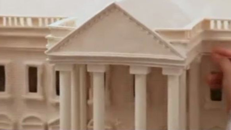 Replica din turta dulce a Casei Albe Imagine