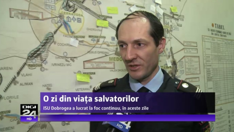 REPORTAJ Cum decurge o zi de cod rosu la Inspectoratul pentru Situatii de Urgenta Dobrogea Imagine