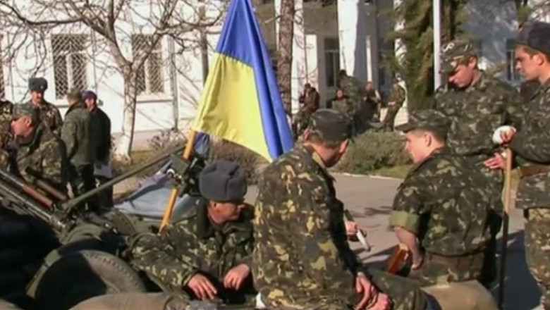 REPORTAJ DIGI24. Cum se mobilizeaza trupele ucrainene la granita cu Crimeea Imagine