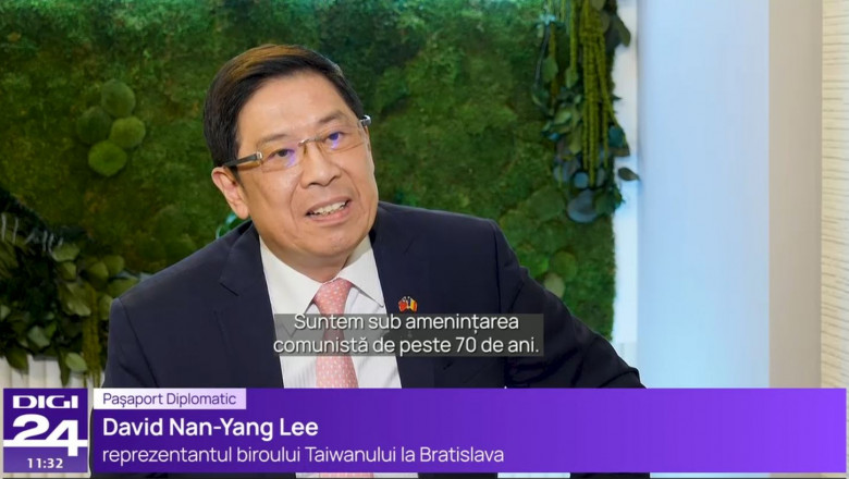 Reprezentantul Taiwanului la Bratislava: In fiecare zi ne pregatim pentru invazia din China. Noul presedinte a intins ramuri de maslin Imagine