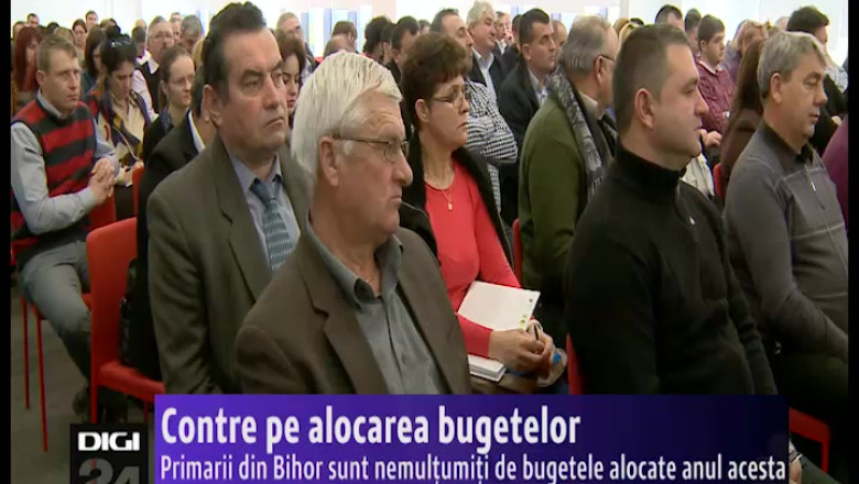 Reprosuri la intalnirea cu un secretar de stat. Primarii din Bihor sunt nemultumiti de bugetele alocate Imagine