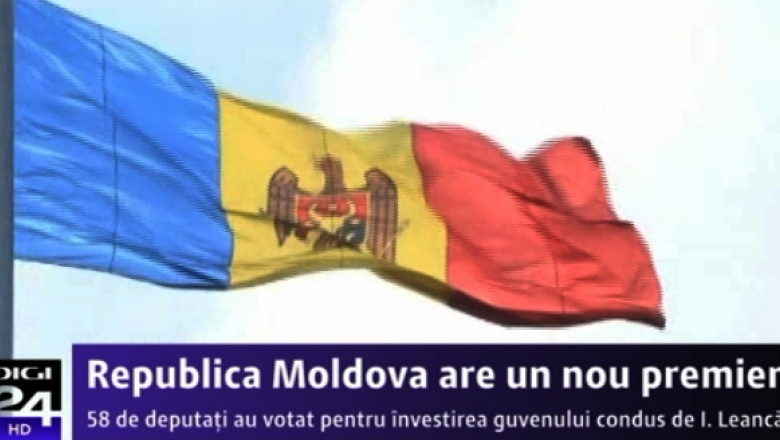 Republica Moldova are un nou premier: Iurie Leanca a primit votul a 58 de deputati, dupa trei luni de criza politica Imagine