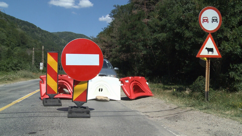 Restrictii de circulatie pe DN 66. Lucrarile pe Valea Jiului vor continua pe 28 noiembrie   Imagine