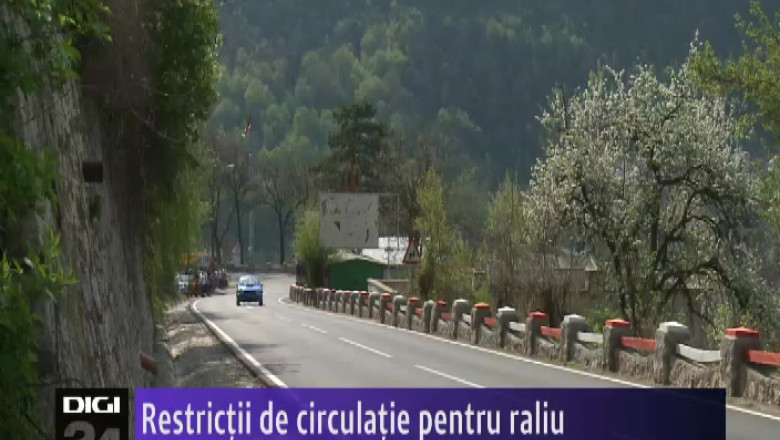 Restrictii de circulatie pentru raliu Imagine