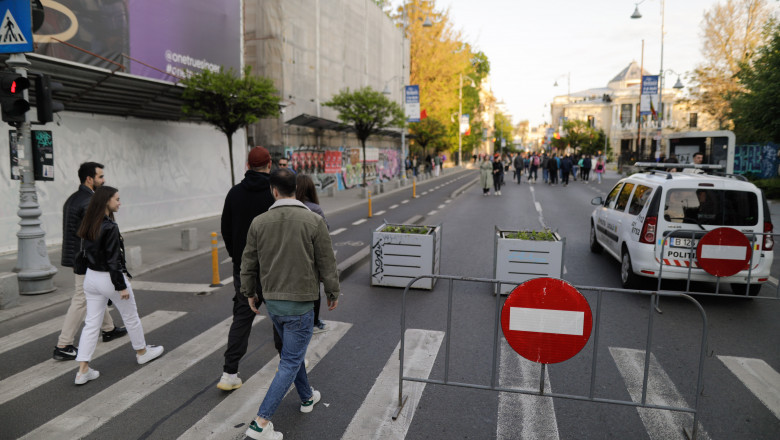 Restrictii de trafic in Capitala, in weekend. Rutele alternative recomandate de politisti Imagine