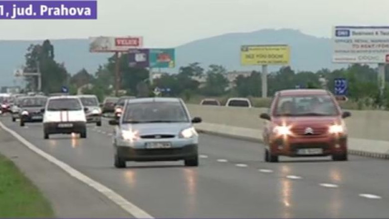 Restrictiile de la raliul Sinaia au ingreunat traficul pe DN1 Imagine