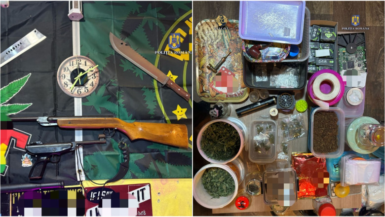 Retele de droguri, destructurate: perchezitii in patru judete, inclusiv in penitenciare. Minori folositi in operatiuni Imagine