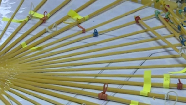 Reteta unui pod rezistent. Studentii romani participa la un concurs dedicat constructiilor din paste Imagine