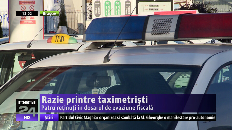 Retineri dupa razia din randul taximetristilor Imagine