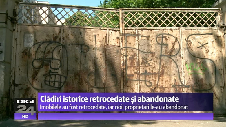 Retrocedate si abandonate: peste 400 de cladiri istorice sunt lasate in paragina in Bucuresti Imagine