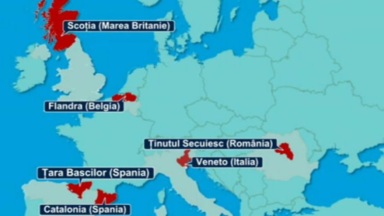 RETROSPECTIVA 2014. Multe regiuni europene au incercat separarea de statele din care fac parte Imagine
