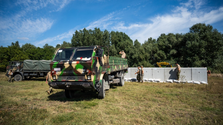 Reuters: Romania isi intareste apararea la Dunare pentru a impiedica razboiul din Ucraina sa se extinda in spatiul NATO Imagine