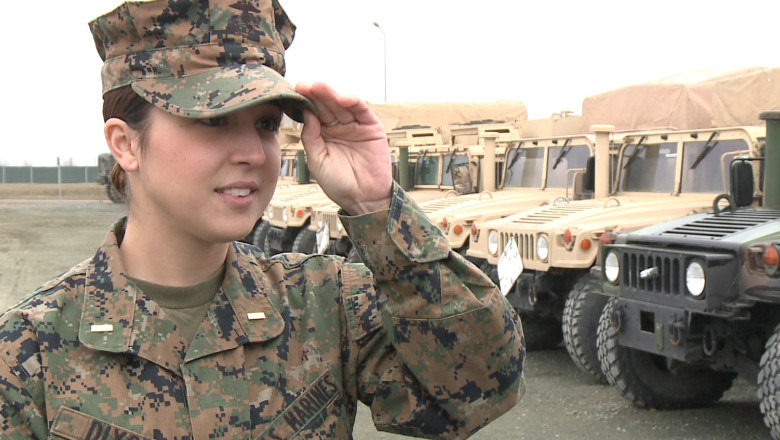 Revelion cazon. Militarii de la Kogalniceanu petrec Revelionul cu hamburgeri si salata Imagine