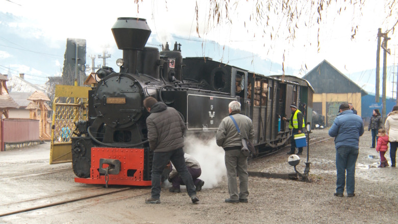 Revelion in mocanita. Sute de turisti vor petrece noaptea dintre ani pe Valea Vaserului Imagine